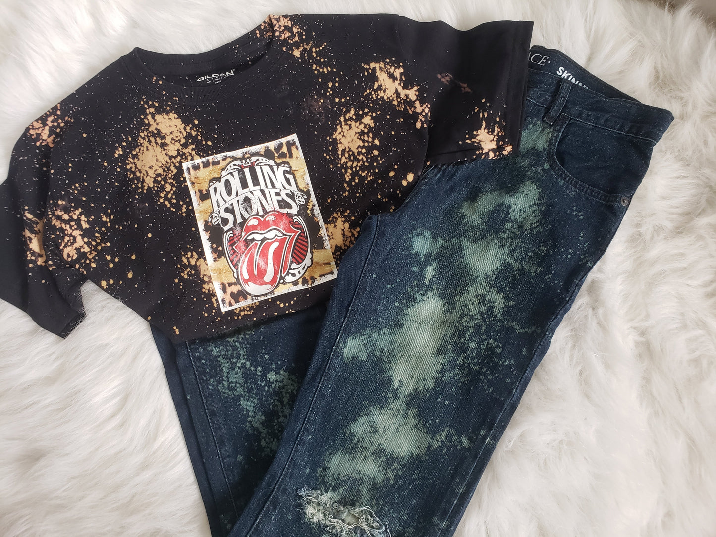 Rock n Roll Rolling Stones Acid Shirt Girls Shirt Boys Shirt