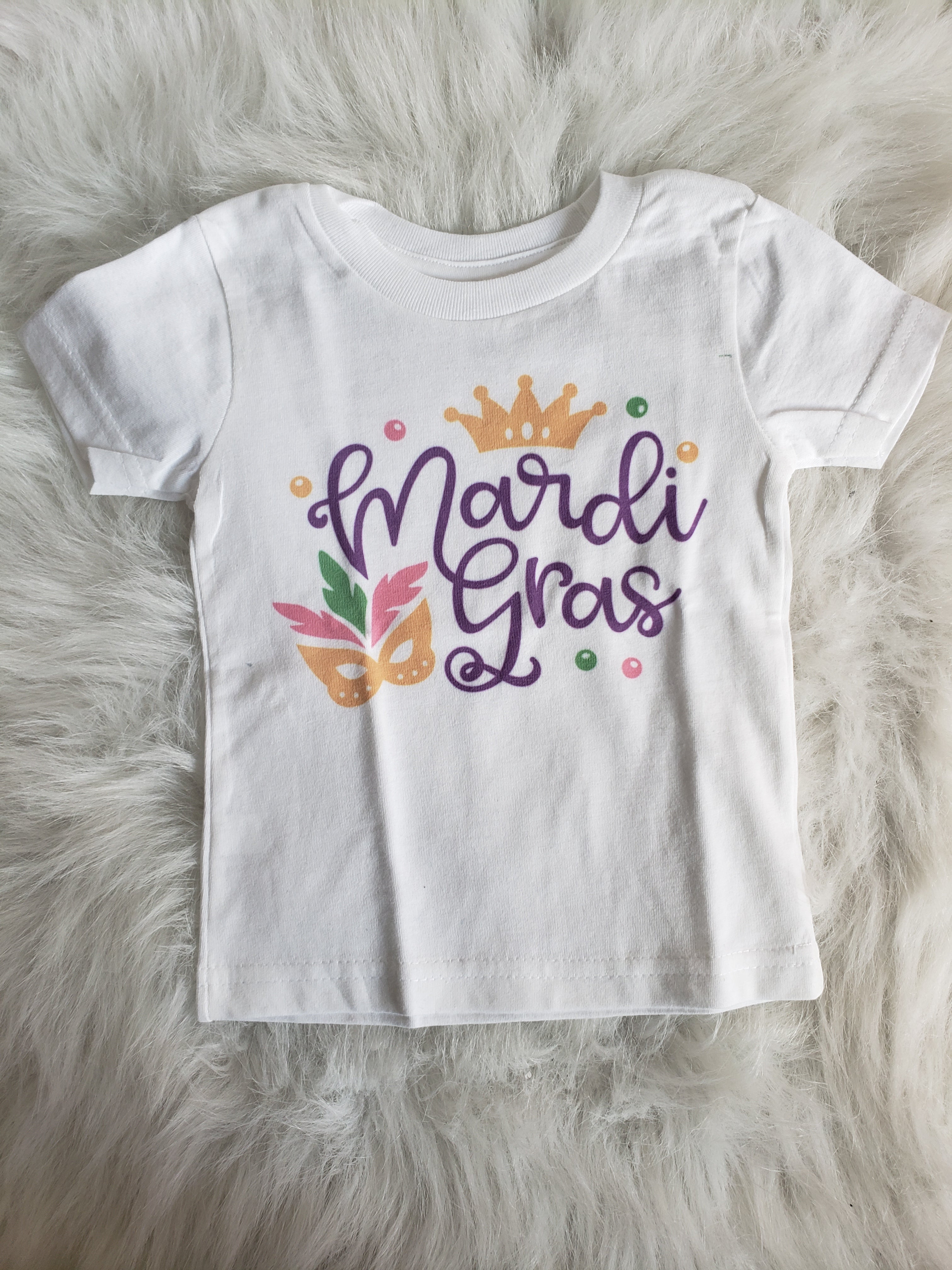 Mardi Gras Boys Shirt Girls Shirt