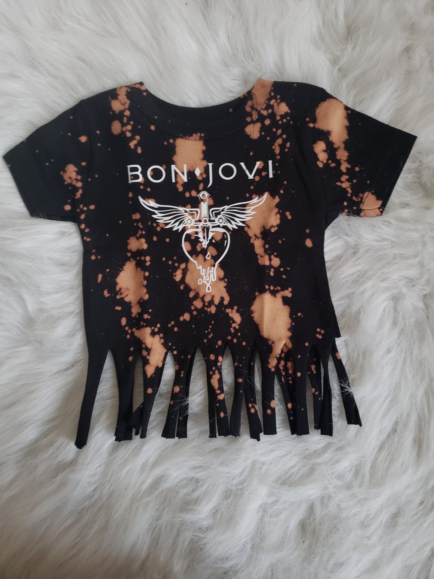 Bon Jovi Fringe Acid Shirt Girls Shirt Rock n Roll