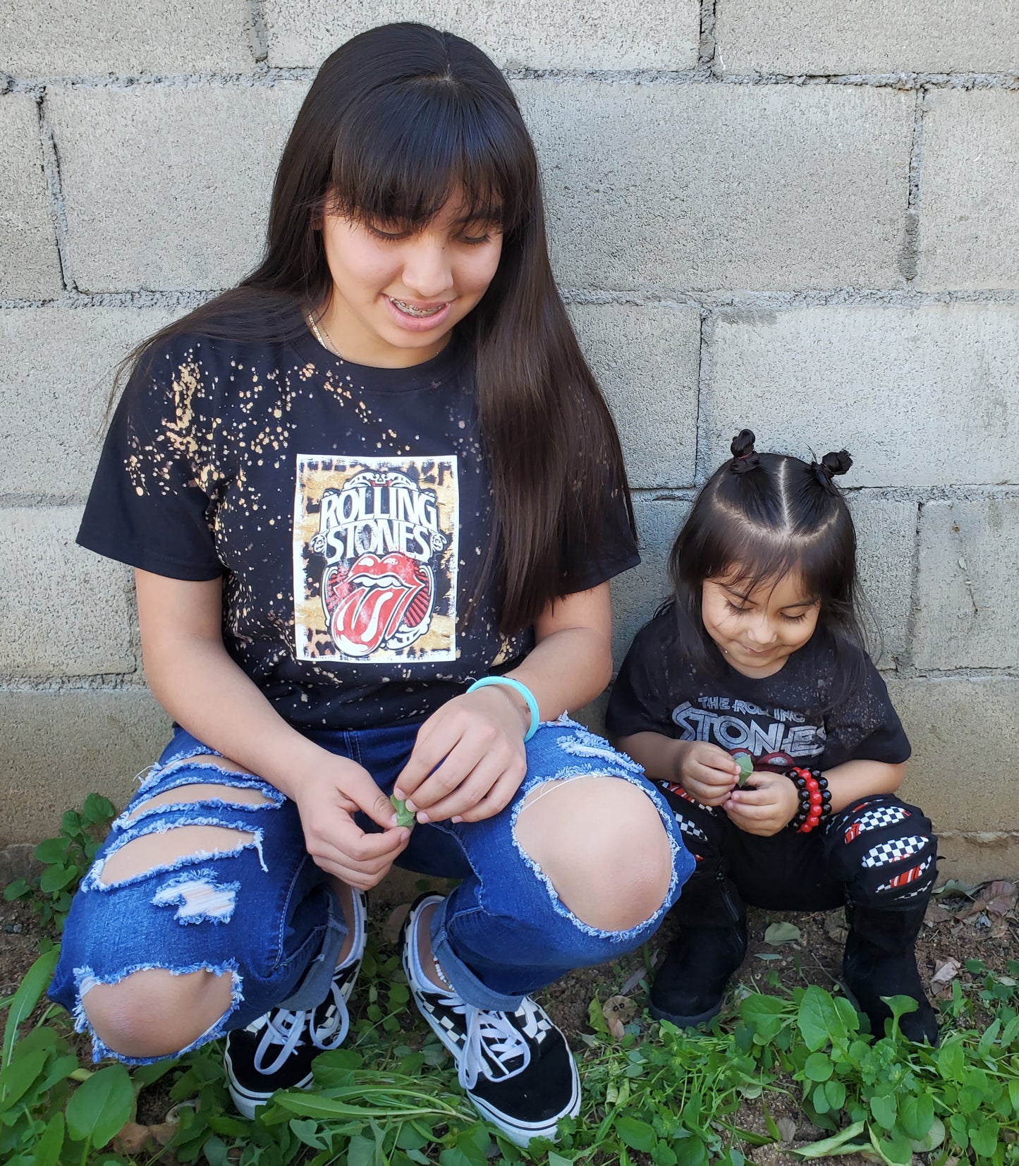 Rock n Roll Rolling Stones Acid Shirt Girls Shirt Boys Shirt