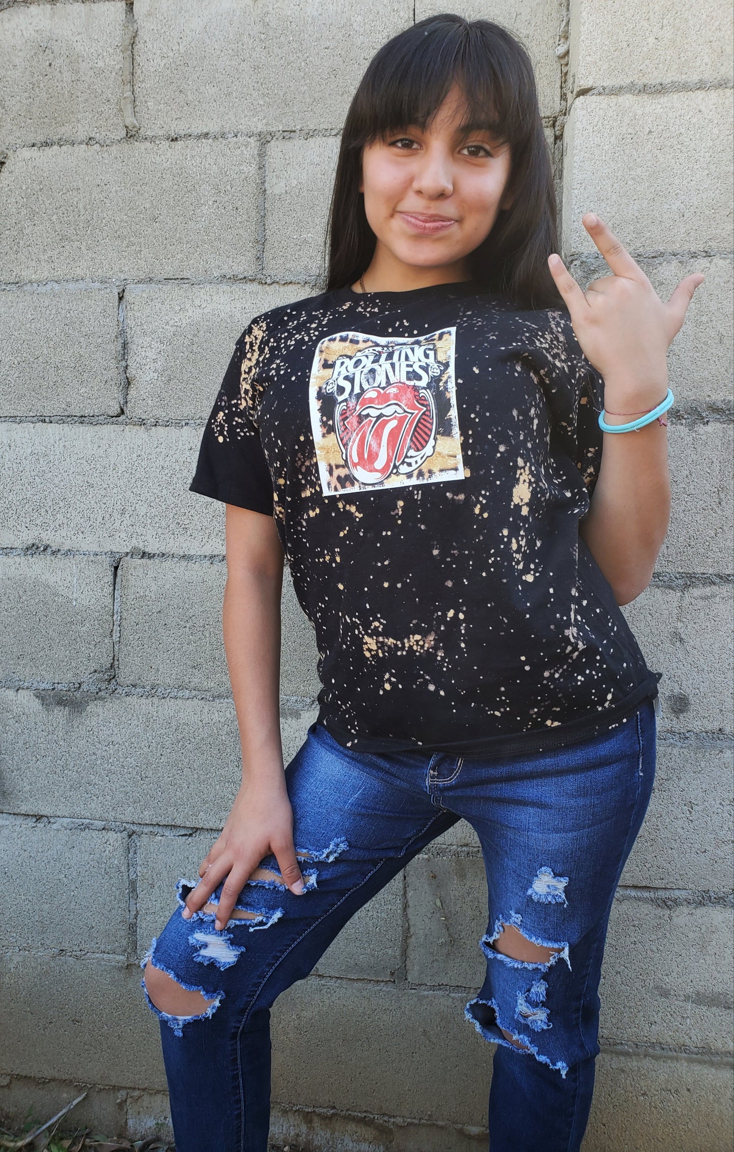 Rock n Roll Rolling Stones Acid Shirt Girls Shirt Boys Shirt