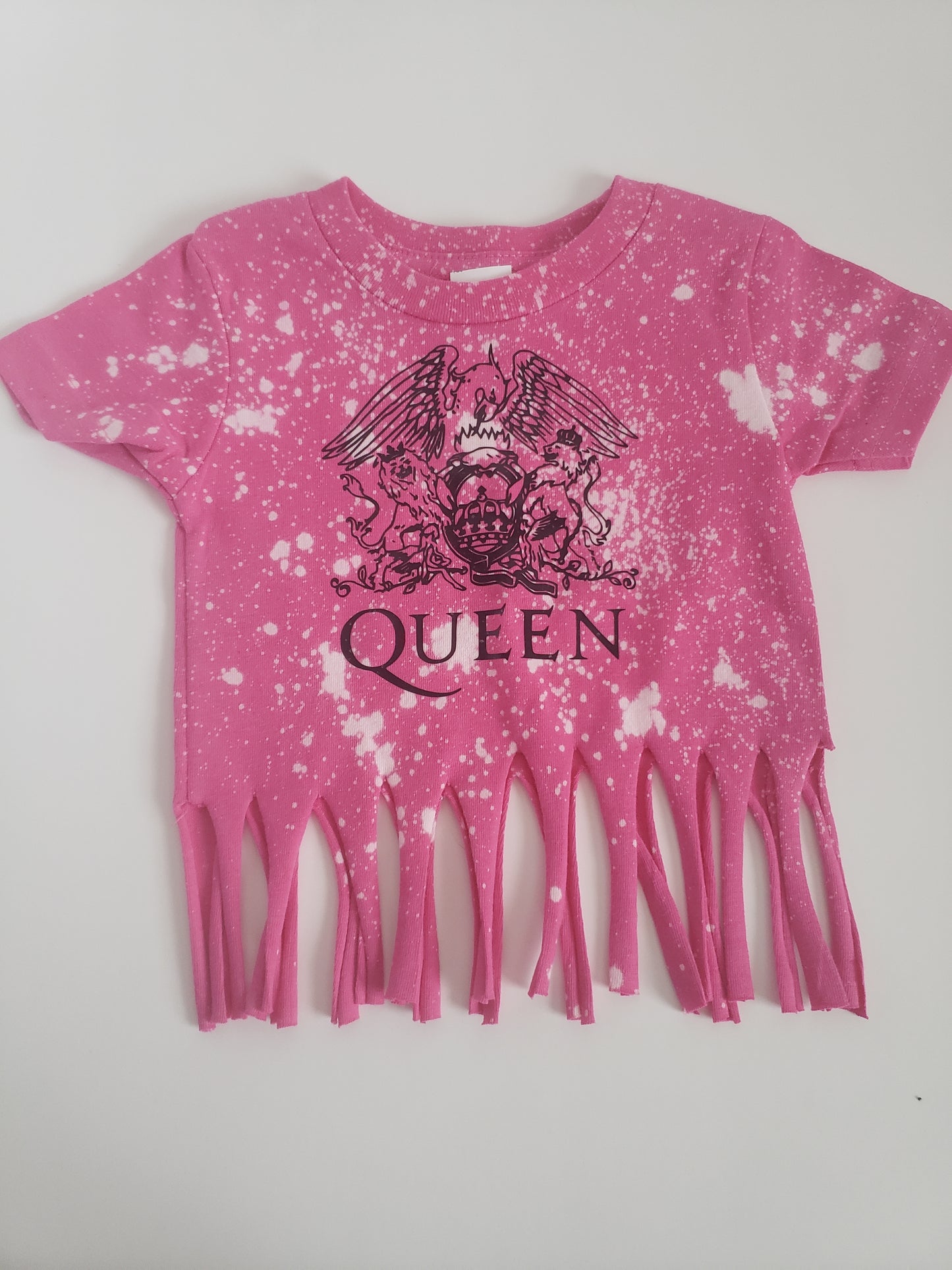 Rock n Roll Queen Fringe Acid Shirt Girls Shirt