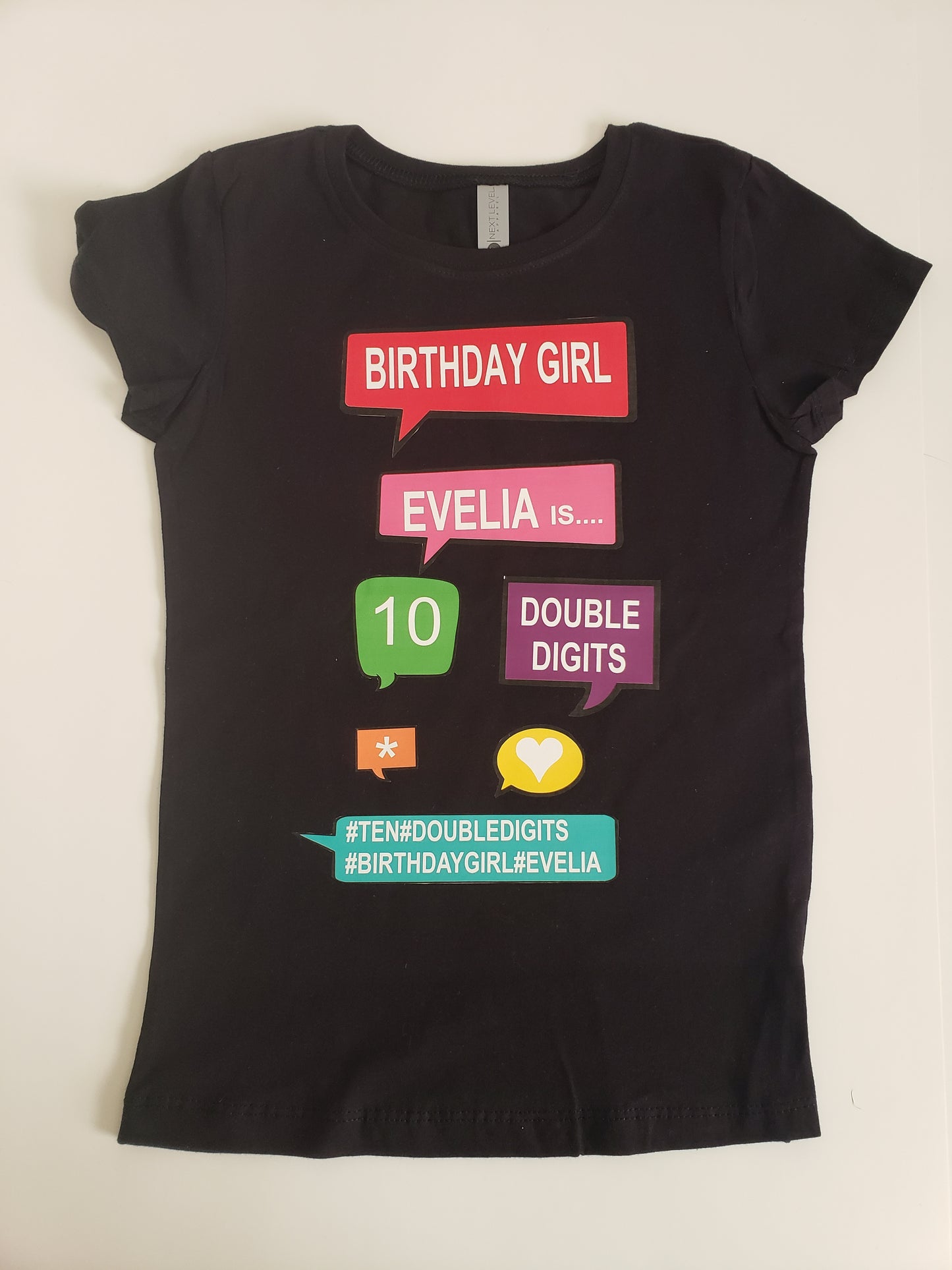 Birthday Conversation Girls Shirt