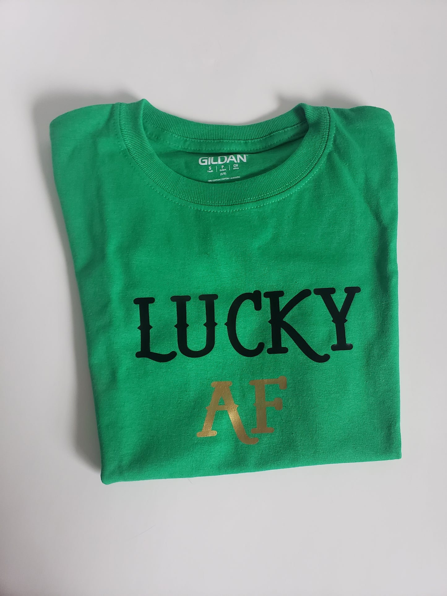 Lucky AF Boys Shirt Girls Shirt St. Patrick's