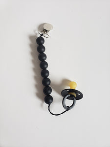 Black Paci Clips