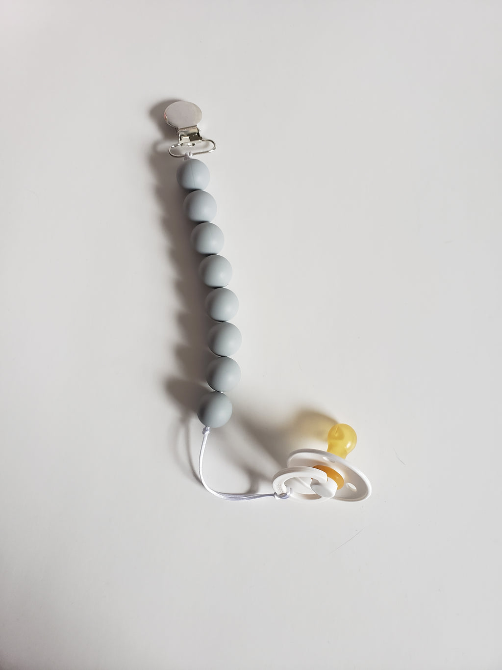 Grey Paci Clips