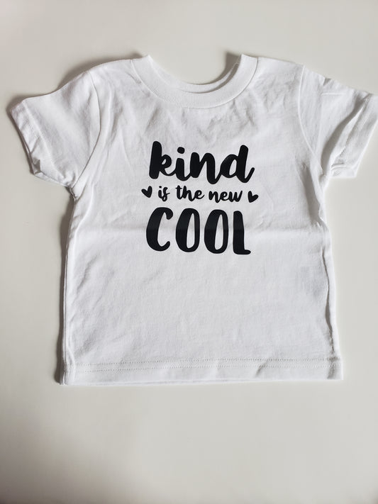 Kind is the new cool Anti Bullying Girls Shirt Boys Shirt