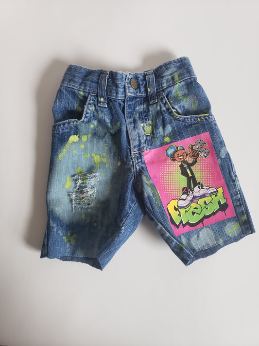 Fresh Boys Distressed Jeans Shorts