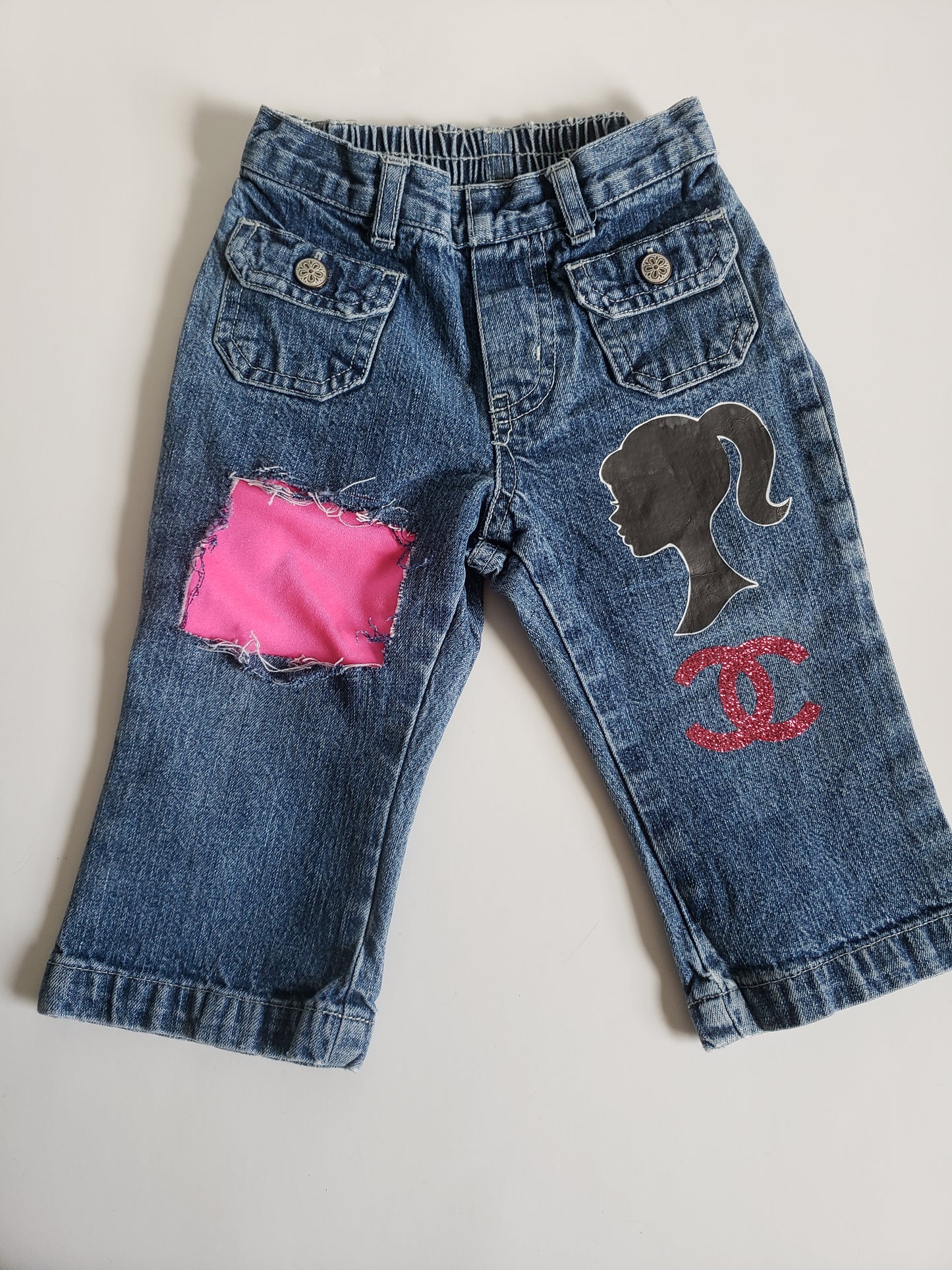 Barbie CC Girls Distressed Jeans