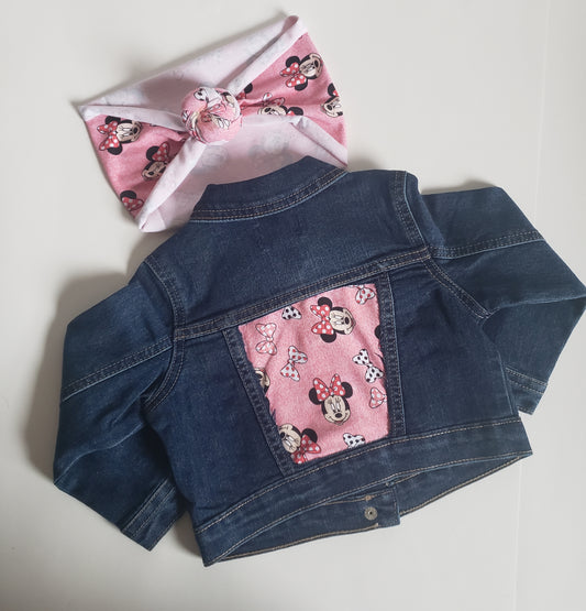 Minnie Mouse Denim Jacket Girls