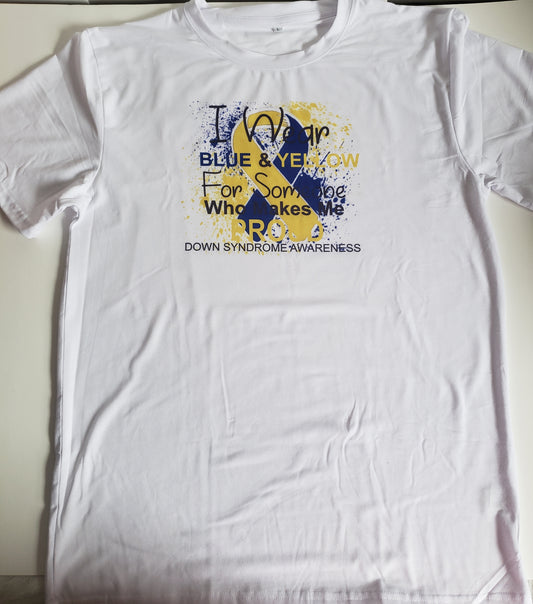 Down Syndrome Awareness Ladies Shirt Mens Shirt
