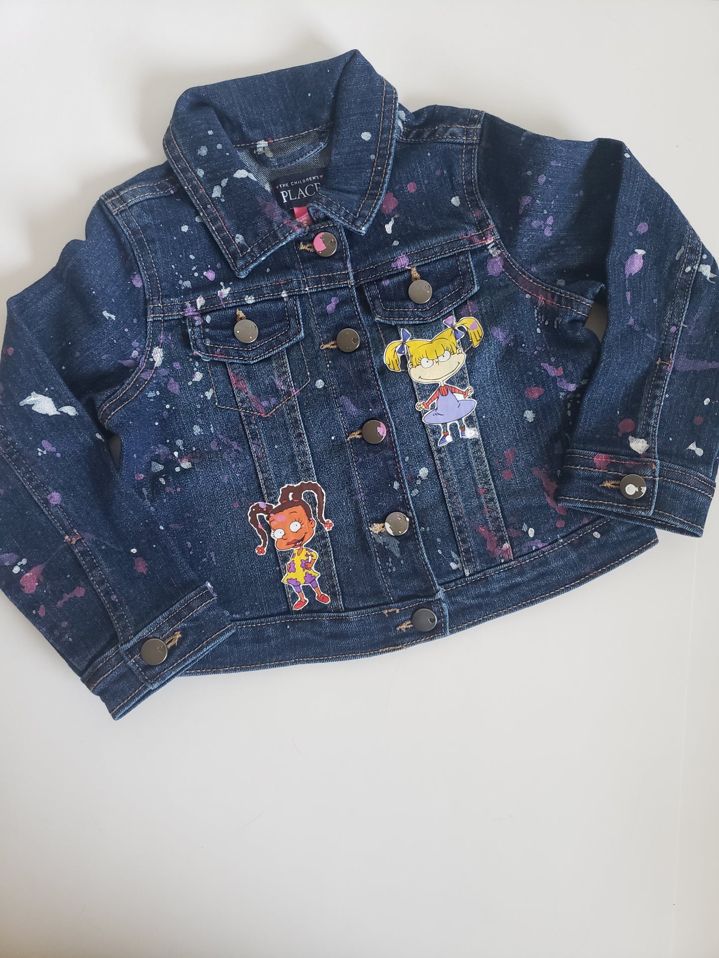 Rugrats Denim Outfit Sets Girls