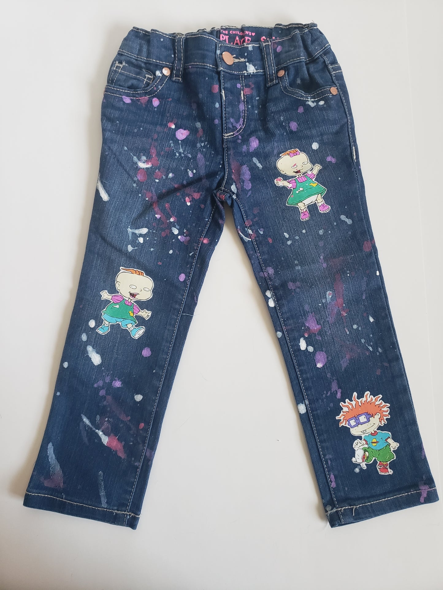 Rugrats Denim Outfit Sets Girls