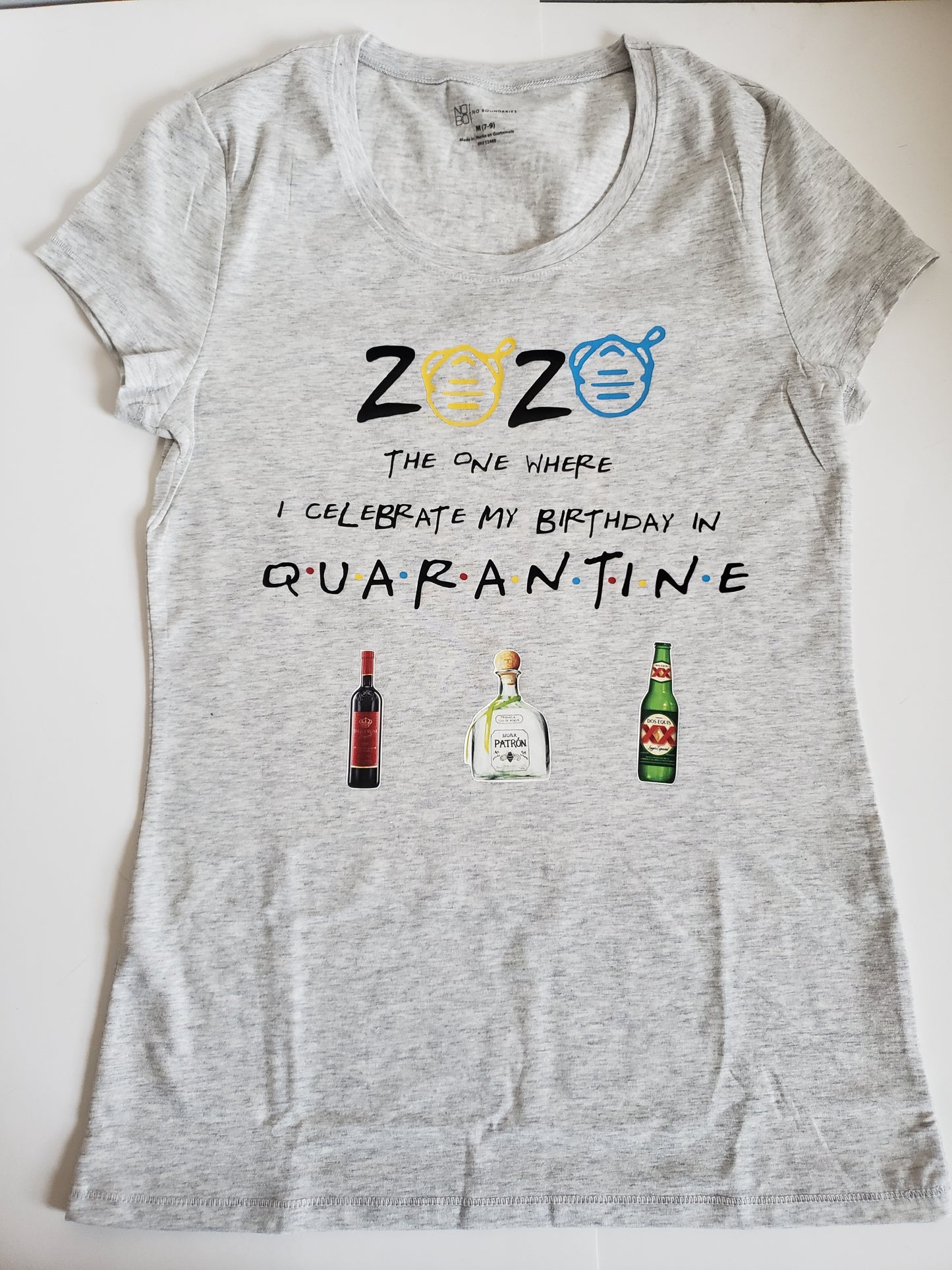 Quarantine Birthday Ladies Shirt