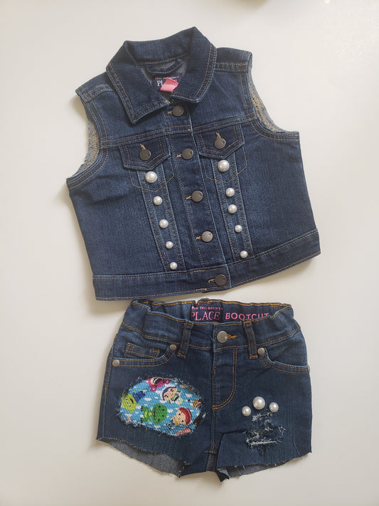 Toy Story Denim Outfit Sets Girls