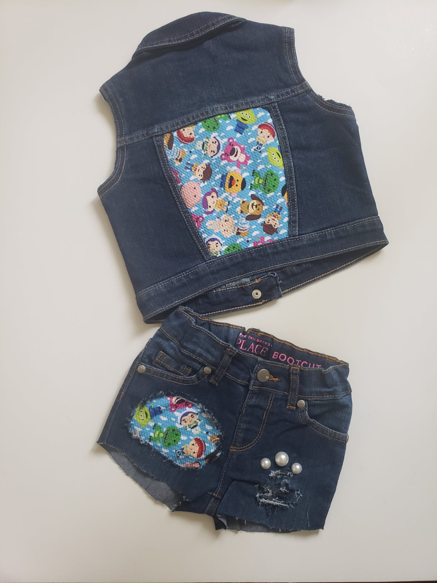 Toy Story Denim Outfit Sets Girls