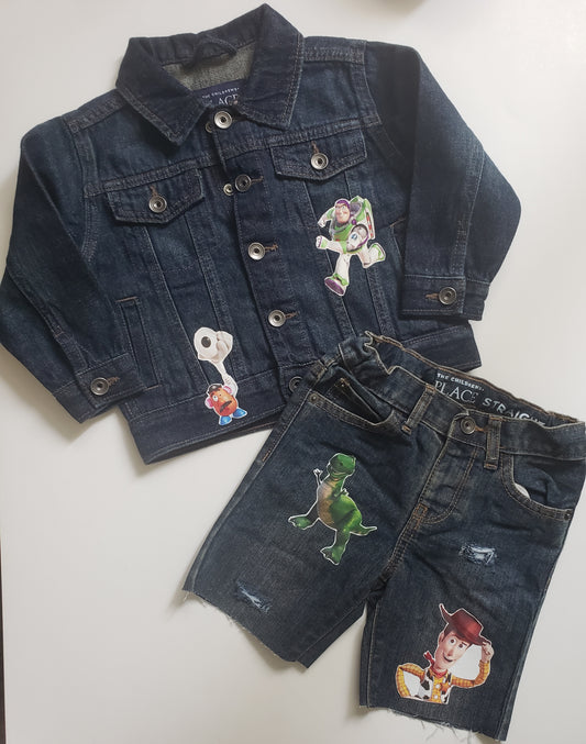 Toy Story Denim Outfit Sets Boys Girls