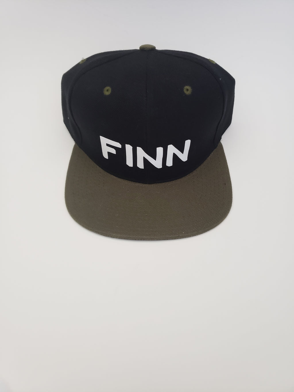 Black & Olive Snapback Hat