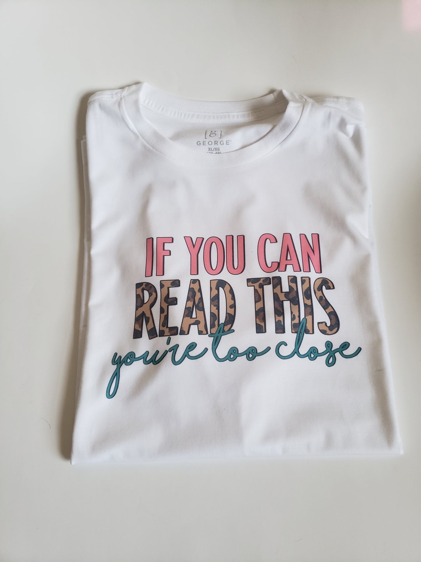 If you can read this your too close Girls Shirt Ladies Shirt