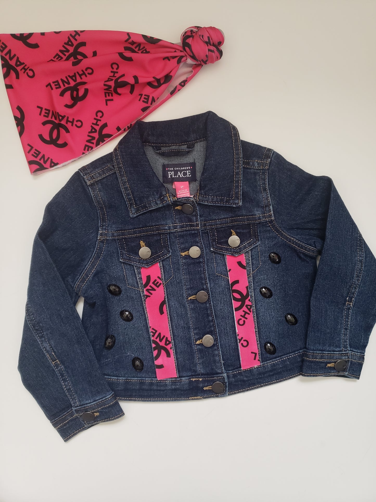 Chanel Designer Denim Jacket  Girls