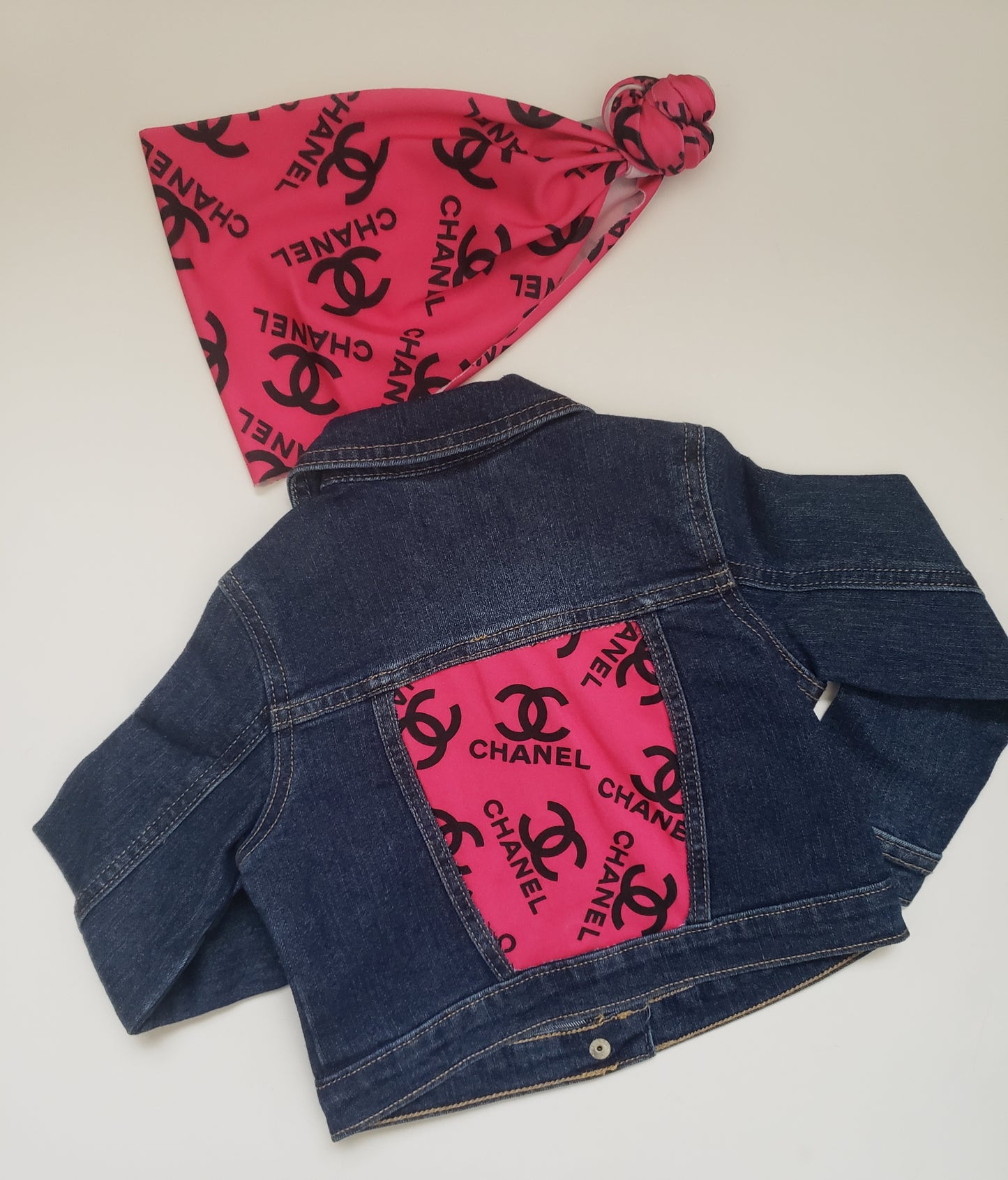 Chanel Designer Denim Jacket  Girls
