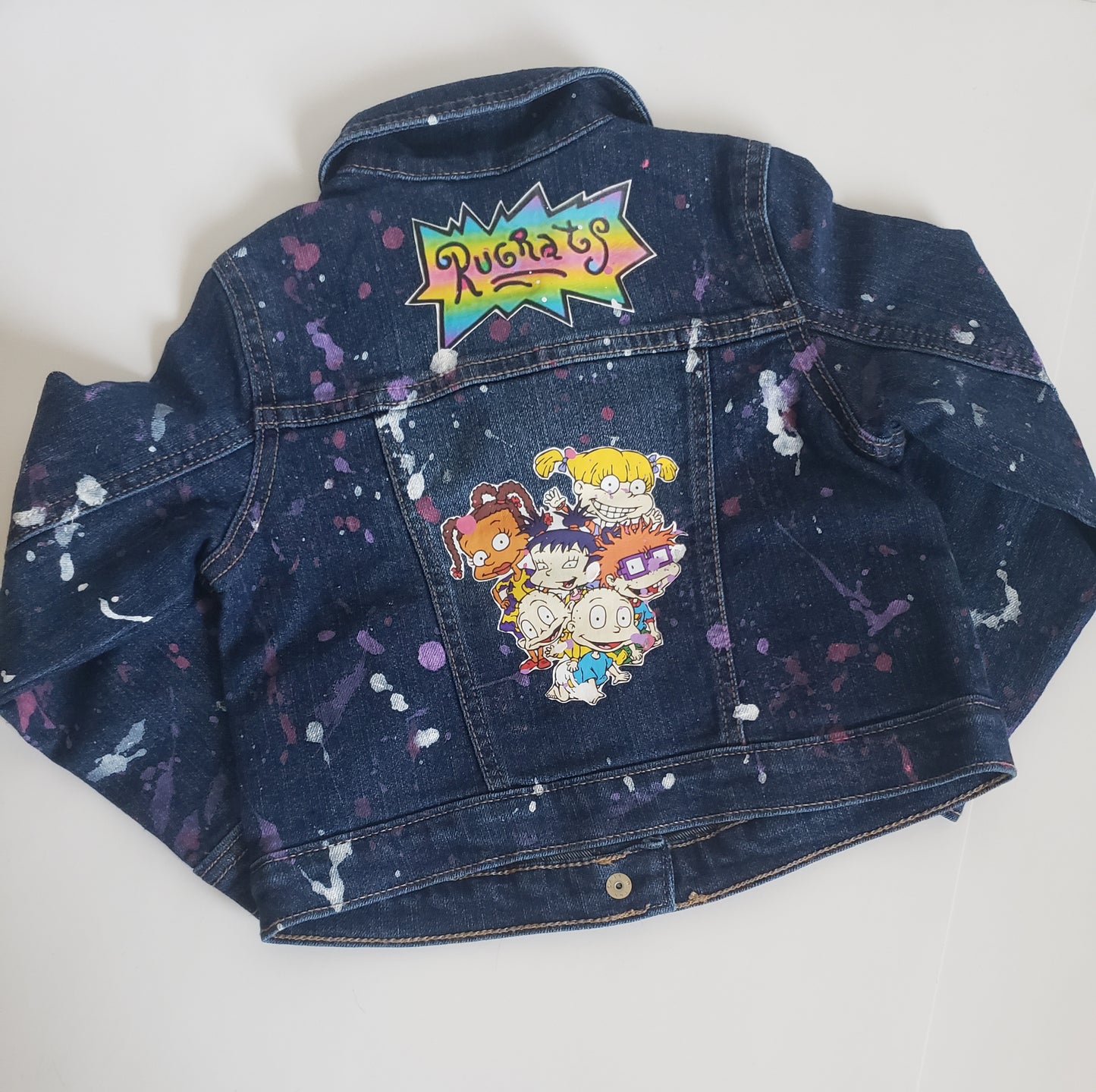 Rugrats Denim Outfit Sets Girls