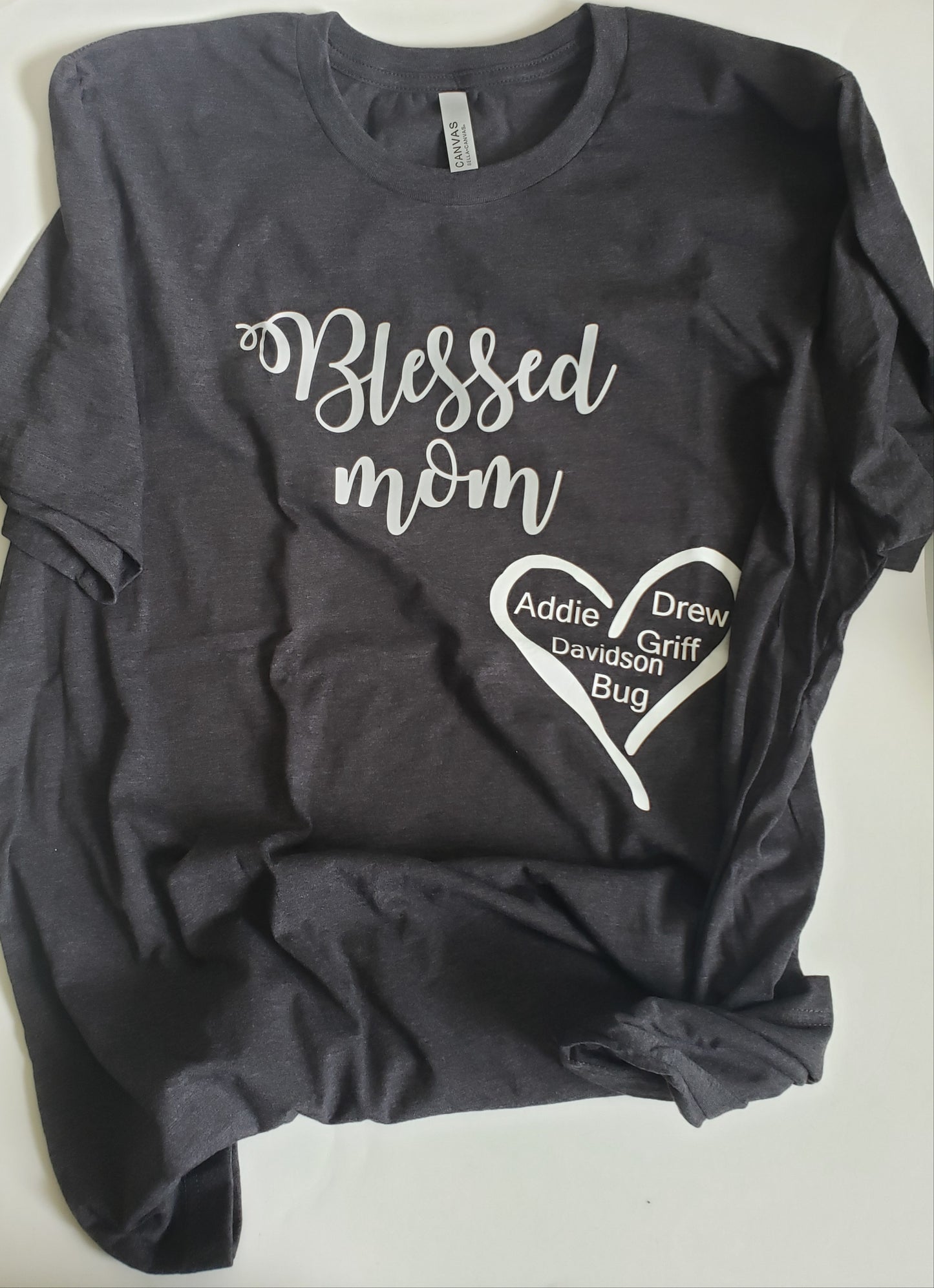 Blessed Mom Designer Ladies Shirt