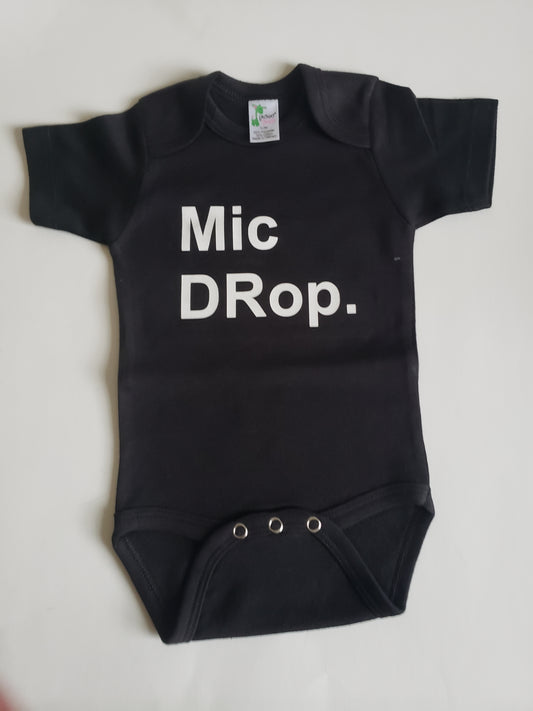 Mic Drop Boys Shirt Girls Shirt