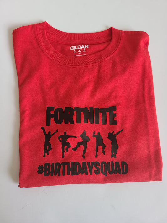 Fortnite Birthday Squad Boys Shirt