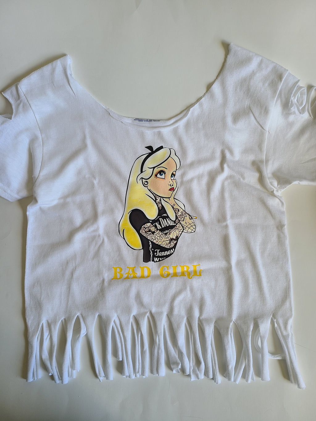 Tatted Alice Disney Girls Shirt