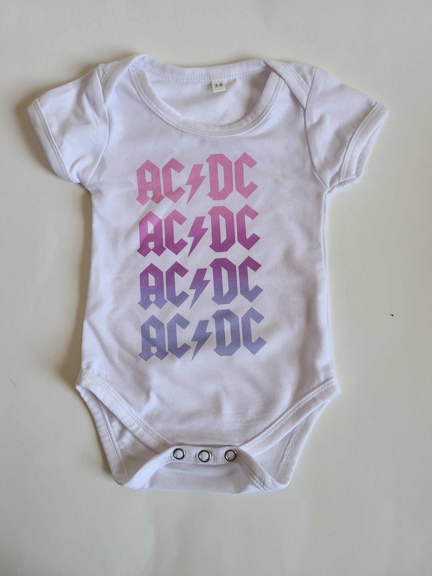 ACDC Ladies Shirt Girls Shirt