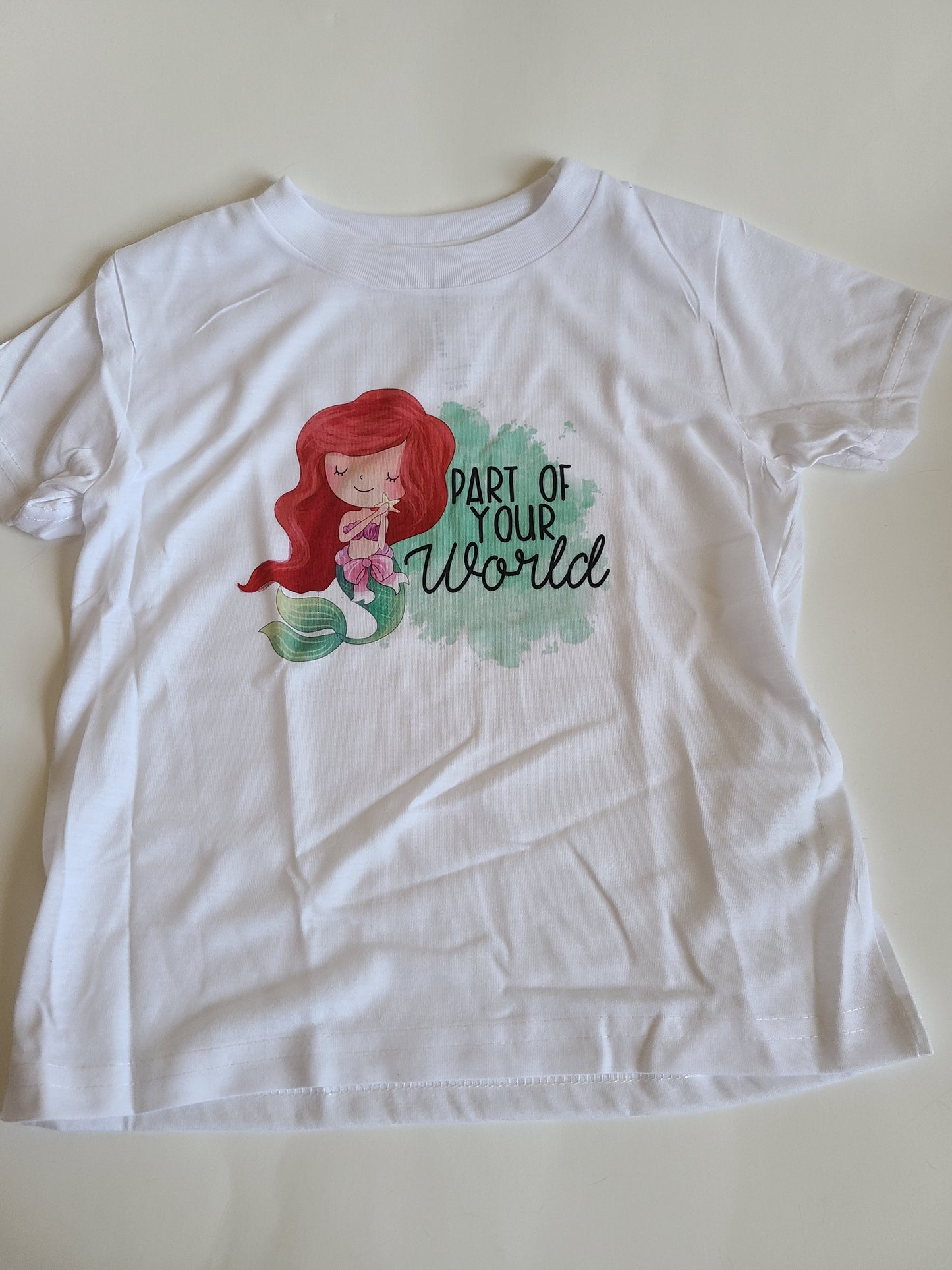 Disney Princess Ariel Girls Shirt