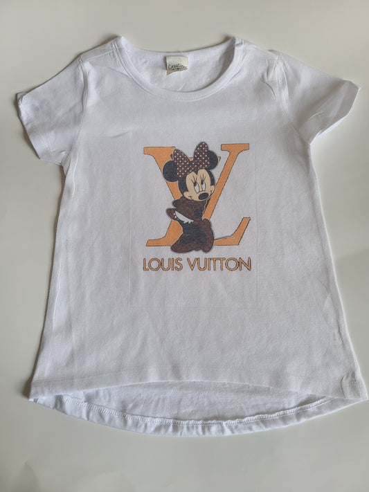 LV Minnie Girls Shirt designer