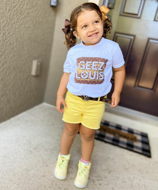 Geez Louis Girls Shirt Ladies Shirt Designer