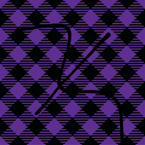 Purple Plaid Handmade