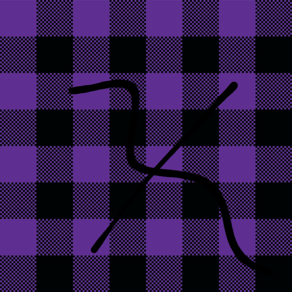 Purple Plaid Handmade