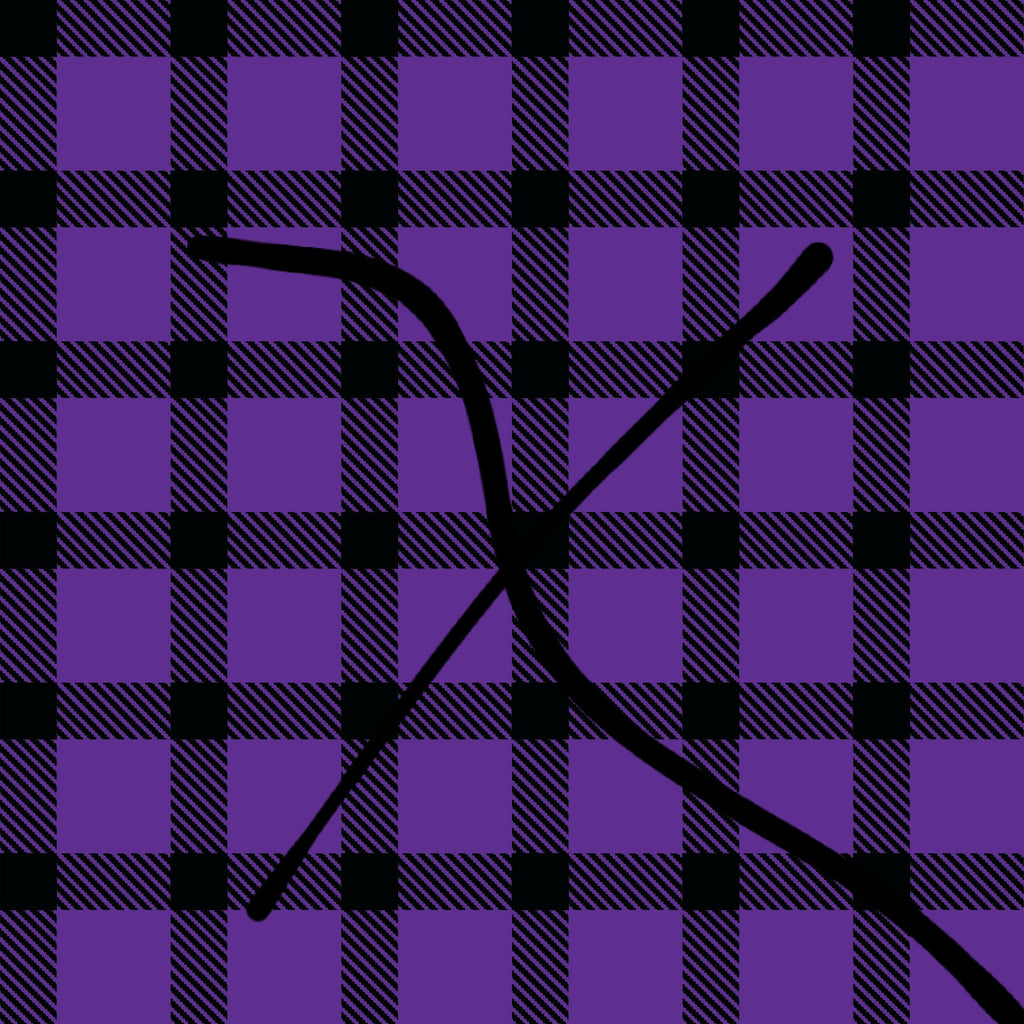 Purple Plaid Handmade