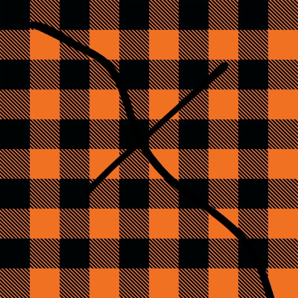 Orange Plaid Handmade