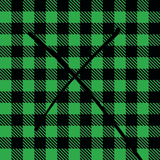 Green Plaid Handmade