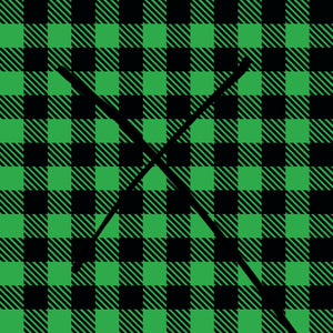 Green Plaid Handmade