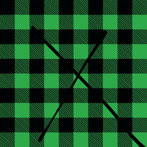 Green Plaid Handmade