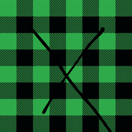 Green Plaid Handmade