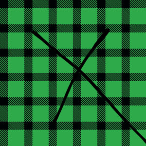 Green Plaid Handmade