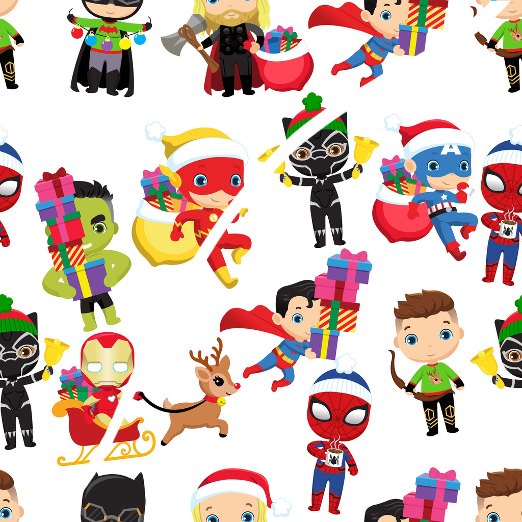 Superheros Christmas Handmade