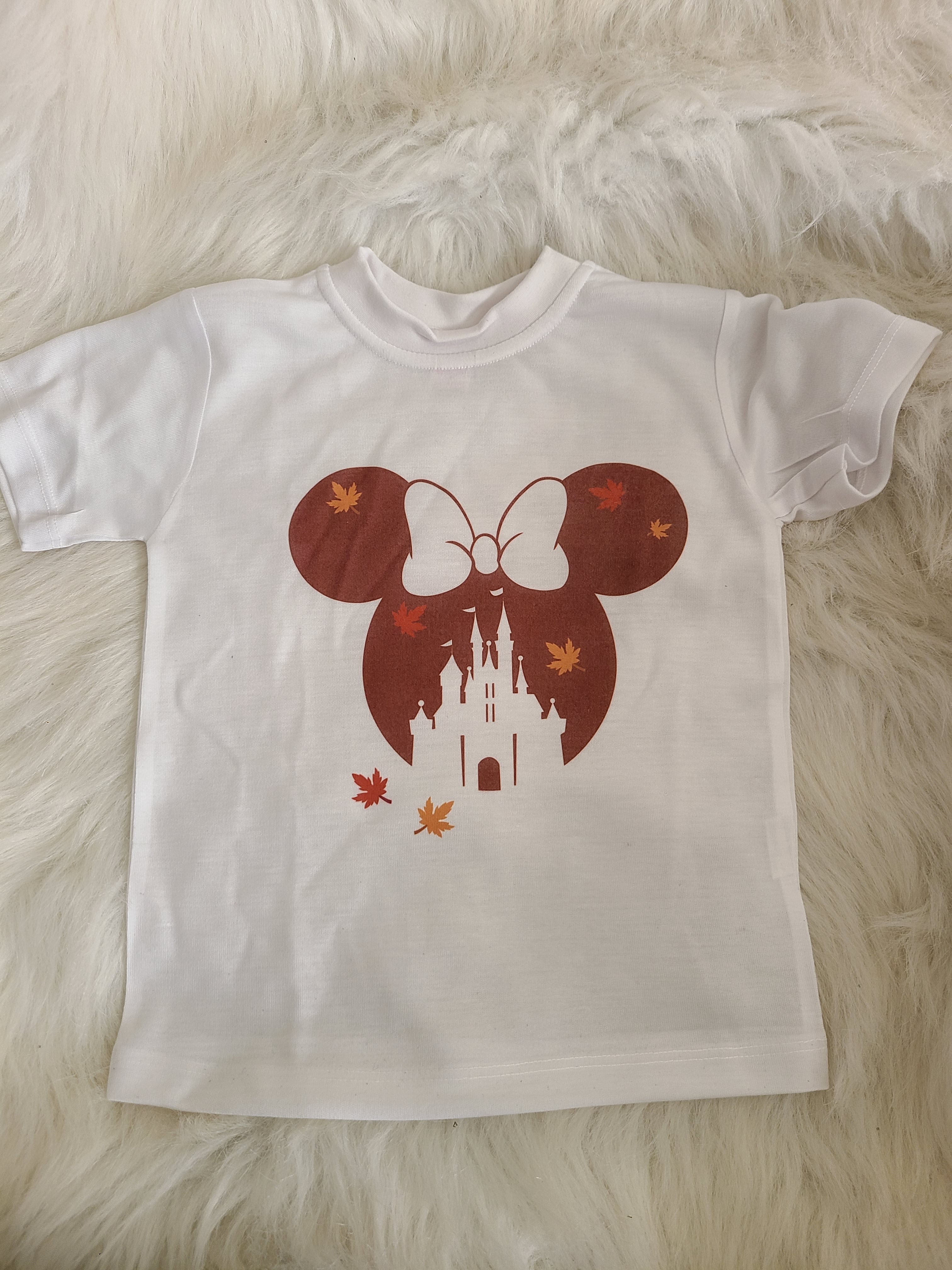 Thanksgiving Fall Minnie Mouse Disney Boys Shirt Girls Shirt Ladies Shirt Mens Shirt