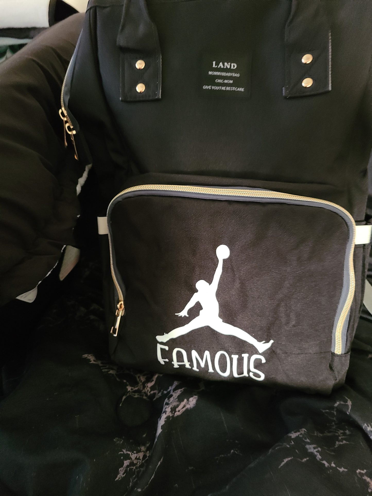 Personalized Daiper Bag and Cozy Cover