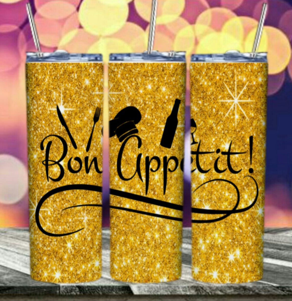 Bon Appetit Tumbler Mug