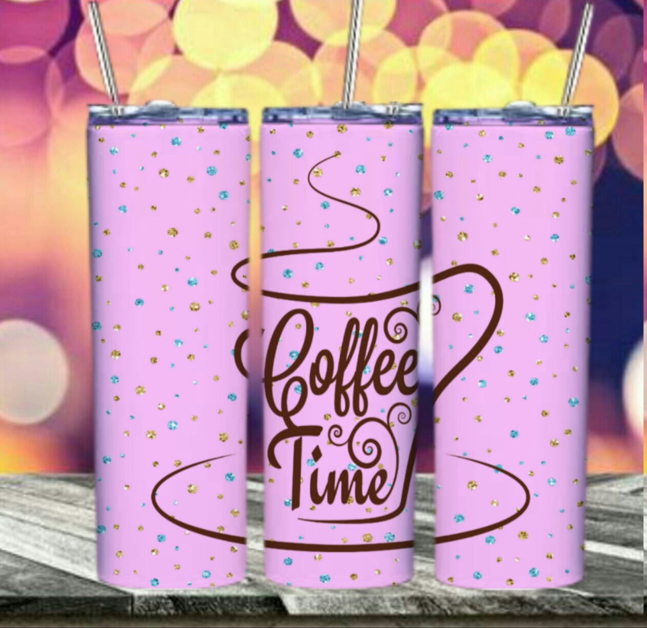 Coffee Time Tumbler Mug