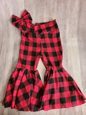 Red Buffalo Plaid Handmade