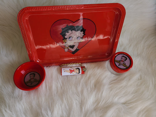 Betty Boop Trays 4pc Set
